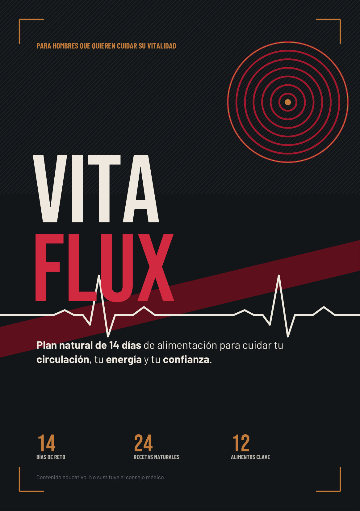 Portada del e-book VitaFlux: plan natural de 14 días